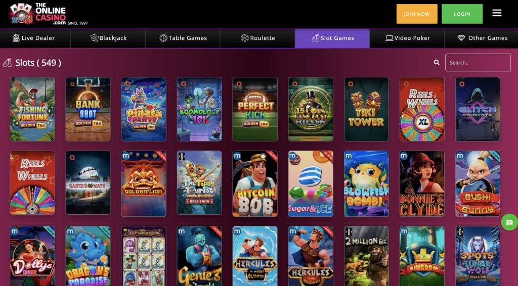 TheOnlineCasino Vegas Online Casino